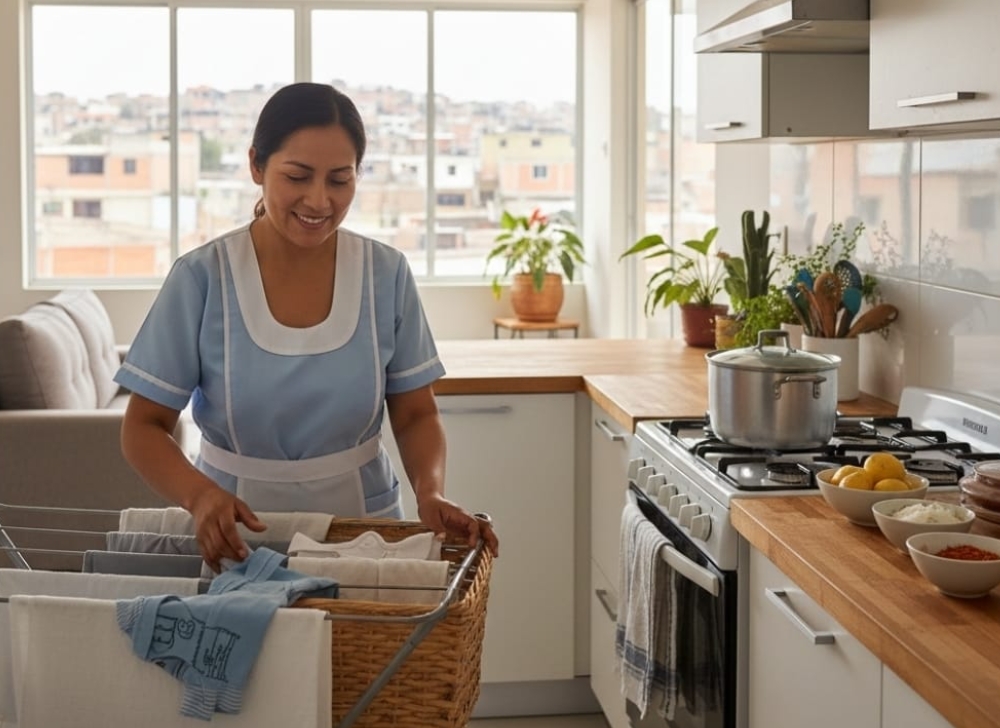 Gestión Integral del Hogar y Asistencia Doméstica Especializada bajo Modalidad Interna ​Villa el Salvador, Lima, Perú